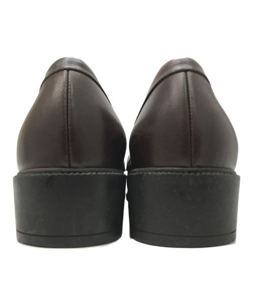 Salvatore Ferragamo（サルヴァトーレ フェラガモ）Salvatore Ferragamo (サルヴァトーレ フェラガモ) ビットローファー ブラウン サイズ:5の古着・服飾アイテム