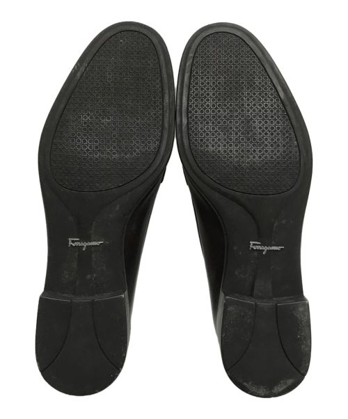 Salvatore Ferragamo（サルヴァトーレ フェラガモ）Salvatore Ferragamo (サルヴァトーレ フェラガモ) ビットローファー ブラウン サイズ:5の古着・服飾アイテム