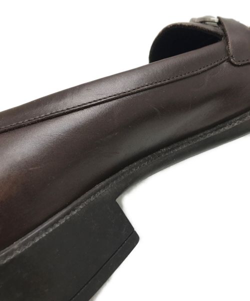 Salvatore Ferragamo（サルヴァトーレ フェラガモ）Salvatore Ferragamo (サルヴァトーレ フェラガモ) ビットローファー ブラウン サイズ:5の古着・服飾アイテム