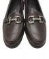 中古・古着 Salvatore Ferragamo (サルヴァトーレ フェラガモ) ビットローファー ブラウン サイズ:5：6000円