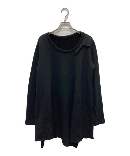 Y's（ワイズ）Y's (ワイズ) スウェットワンピース ブラック サイズ:2の古着・服飾アイテム