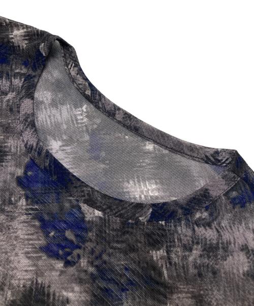 Y's（ワイズ）Y's (ワイズ) シアーカットソー グレー サイズ:2の古着・服飾アイテム