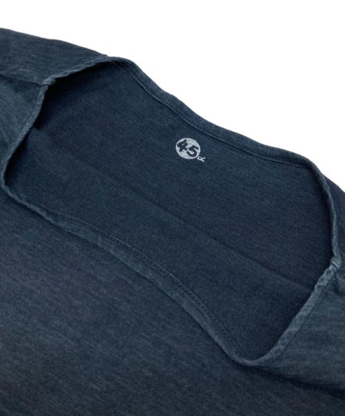 45R（フォーティファイブ・アール）45R (フォーティファイブ・アール) コットンワンピース インディゴの古着・服飾アイテム