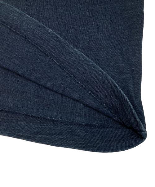 45R（フォーティファイブ・アール）45R (フォーティファイブ・アール) コットンワンピース インディゴの古着・服飾アイテム
