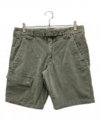 BELSTAFFベルスタッフ）の古着「ハーフパンツ」｜カーキ