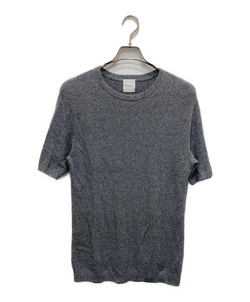 MACKINTOSH PHILOSOPHY（マッキントッシュ フィロソフィー）MACKINTOSH PHILOSOPHY (マッキントッシュ フィロソフィー) コットンニットTシャツ グレー サイズ:Lの古着・服飾アイテム