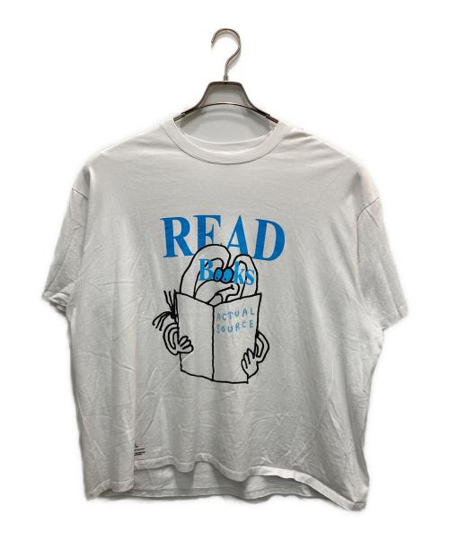 FreshService（フレッシュサービス）FreshService (フレッシュサービス) READ Books Tシャツ ホワイト サイズ:Lの古着・服飾アイテム