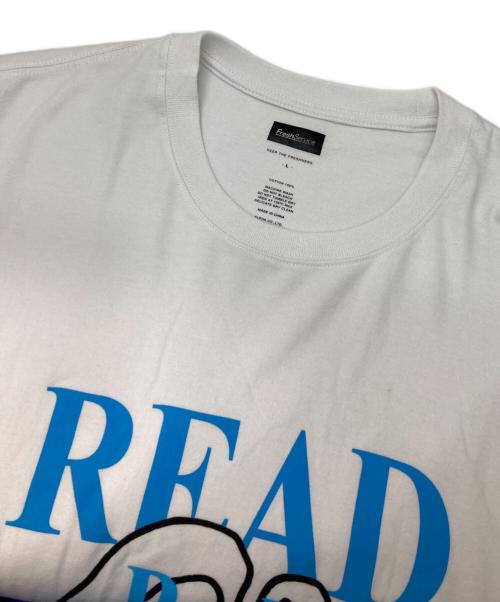 FreshService（フレッシュサービス）FreshService (フレッシュサービス) READ Books Tシャツ ホワイト サイズ:Lの古着・服飾アイテム
