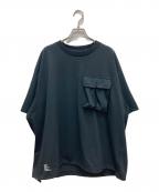 FreshService×BEAMSフレッシュサービス×ビームス）の古着「DRY JERSEY FLAP POCKET SS TEE」｜ブラック