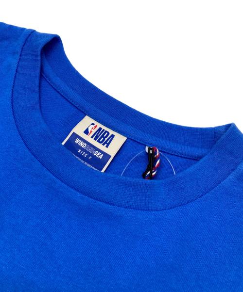 WIND AND SEA（ウィンダンシー）WIND AND SEA (ウィンダンシー) NBA (エヌビーエー) Tシャツ ブルー サイズ:FREE 未使用品の古着・服飾アイテム