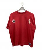 WIND AND SEA×NBAウィンダンシー×エヌビーエー）の古着「Tシャツ」｜レッド