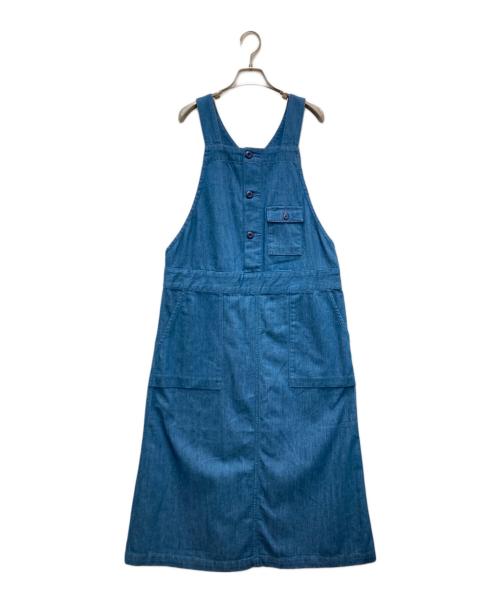 Cordura（コーデュラ）CORDURA (コーデュラ) HELLY HANSEN (ヘリーハンセン) Flameproof Denim Over Skirt インディゴ サイズ:不明（実寸参照） 未使用品の古着・服飾アイテム