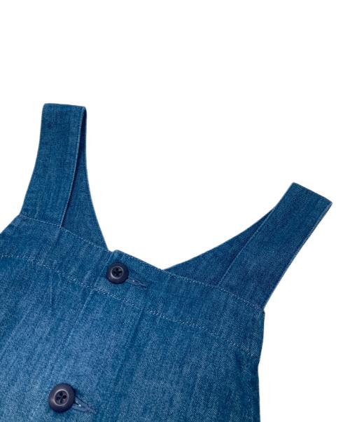 Cordura（コーデュラ）CORDURA (コーデュラ) HELLY HANSEN (ヘリーハンセン) Flameproof Denim Over Skirt インディゴ サイズ:不明（実寸参照） 未使用品の古着・服飾アイテム