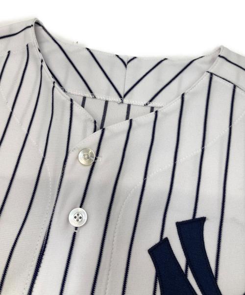 MAJESTIC ATHLETIC（マジェスティック アスレティック）Majestic Athletic (マジェスティック アスレティック) ゲームシャツ ホワイト サイズ:44の古着・服飾アイテム