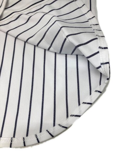 MAJESTIC ATHLETIC（マジェスティック アスレティック）Majestic Athletic (マジェスティック アスレティック) ゲームシャツ ホワイト サイズ:44の古着・服飾アイテム