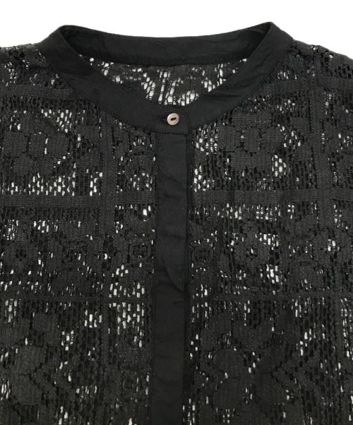 TODAYFUL（トゥデイフル）TODAYFUL (トゥデイフル) Block Lace Shirts ブラック サイズ:FREEの古着・服飾アイテム