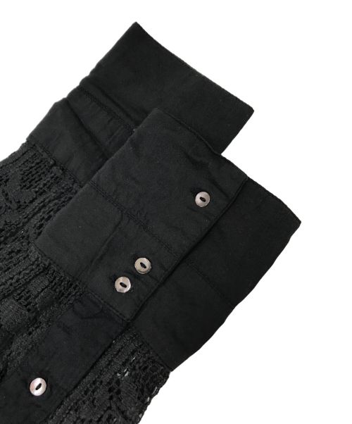 TODAYFUL（トゥデイフル）TODAYFUL (トゥデイフル) Block Lace Shirts ブラック サイズ:FREEの古着・服飾アイテム