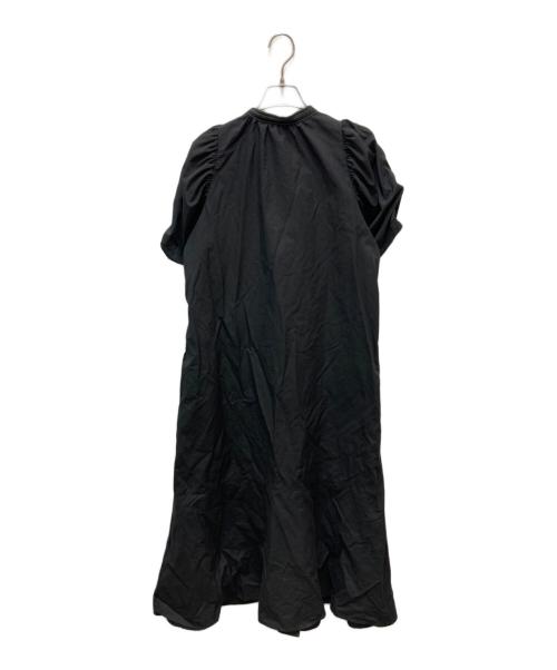 machatt（マチャット）machatt (マチャット) バイカラーステッチロングドレス ブラック サイズ:不明（実寸参照）の古着・服飾アイテム