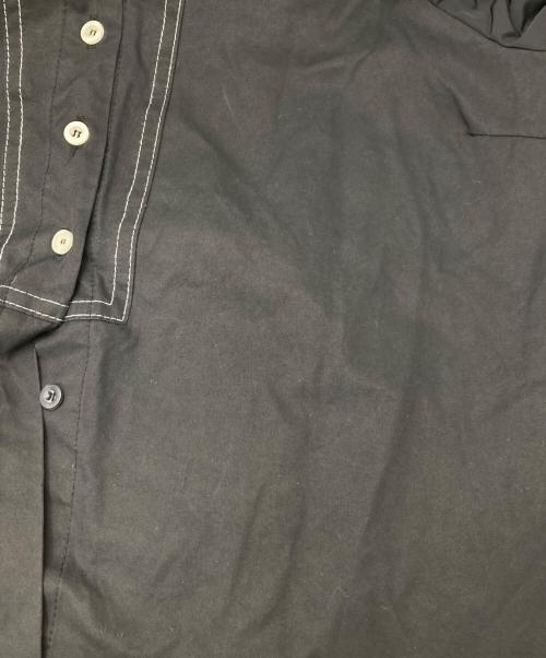 machatt（マチャット）machatt (マチャット) バイカラーステッチロングドレス ブラック サイズ:不明（実寸参照）の古着・服飾アイテム