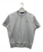 POLO RALPH LAURENポロ・ラルフローレン）の古着「半袖スウェット」｜グレー