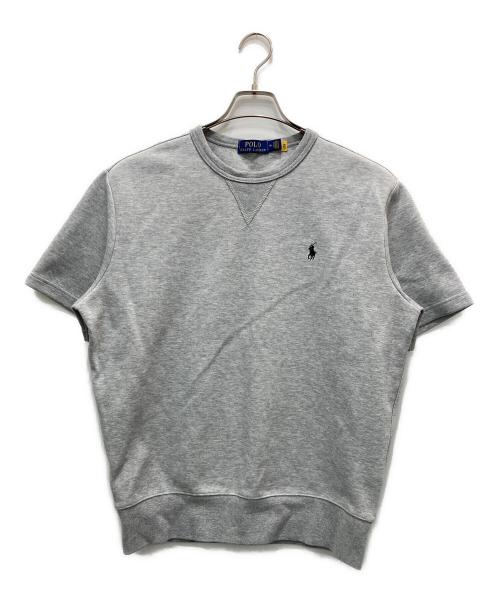 POLO RALPH LAUREN（ポロ・ラルフローレン）POLO RALPH LAUREN (ポロ・ラルフローレン) 半袖スウェット グレー サイズ:Mの古着・服飾アイテム