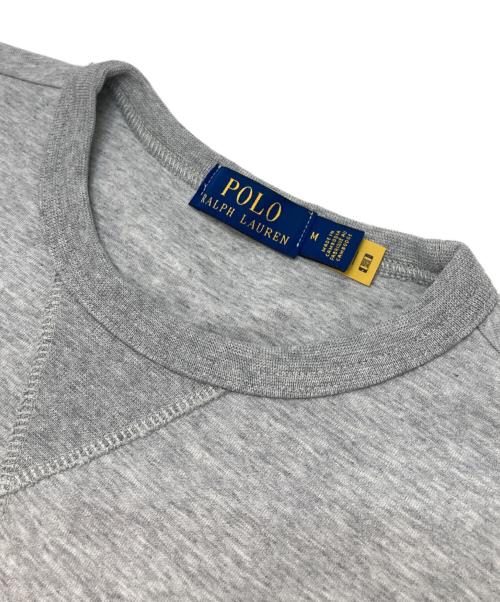 POLO RALPH LAUREN（ポロ・ラルフローレン）POLO RALPH LAUREN (ポロ・ラルフローレン) 半袖スウェット グレー サイズ:Mの古着・服飾アイテム