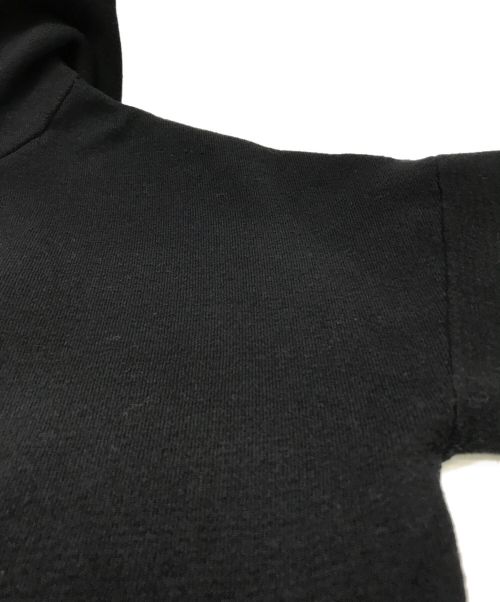 INDIVI（インディヴィ）INDIVI (インディヴィ) フーディーニットプルオーバー ブラック サイズ:34の古着・服飾アイテム