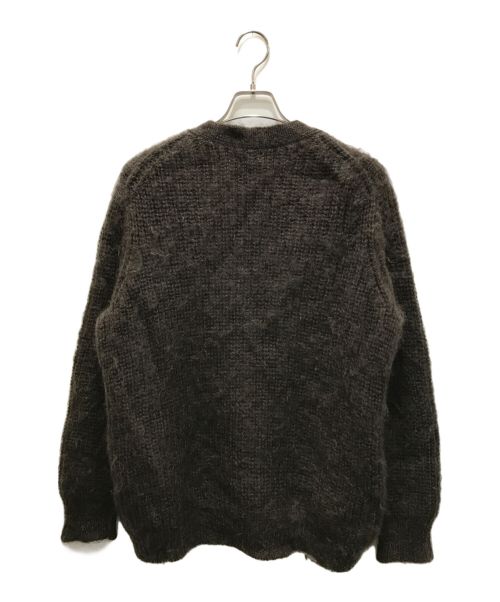 ALLEGE（アレッジ）ALLEGE (アレッジ) Vネックカーディガン ブラウン サイズ:1の古着・服飾アイテム