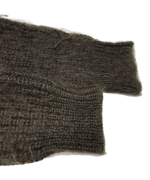 ALLEGE（アレッジ）ALLEGE (アレッジ) Vネックカーディガン ブラウン サイズ:1の古着・服飾アイテム