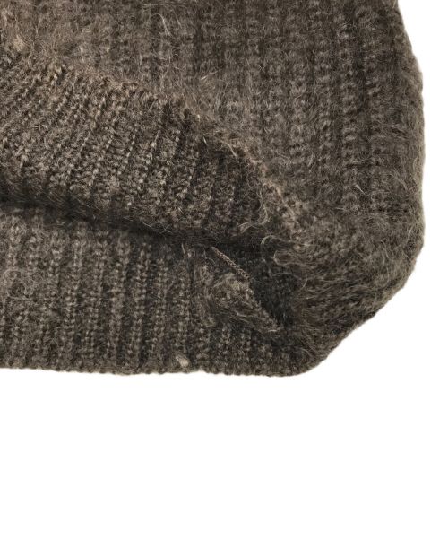 ALLEGE（アレッジ）ALLEGE (アレッジ) Vネックカーディガン ブラウン サイズ:1の古着・服飾アイテム