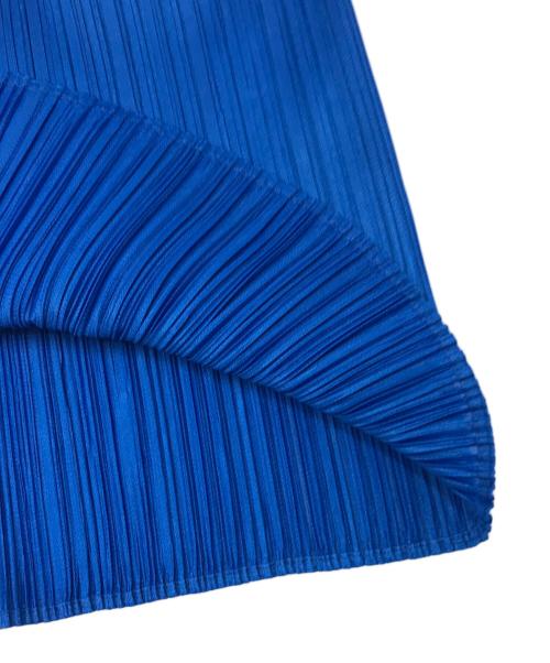 PLEATS PLEASE（プリーツプリーズ）PLEATS PLEASE (プリーツプリーズ) EFFICIENT SQUAREスカート ブルー サイズ:3の古着・服飾アイテム
