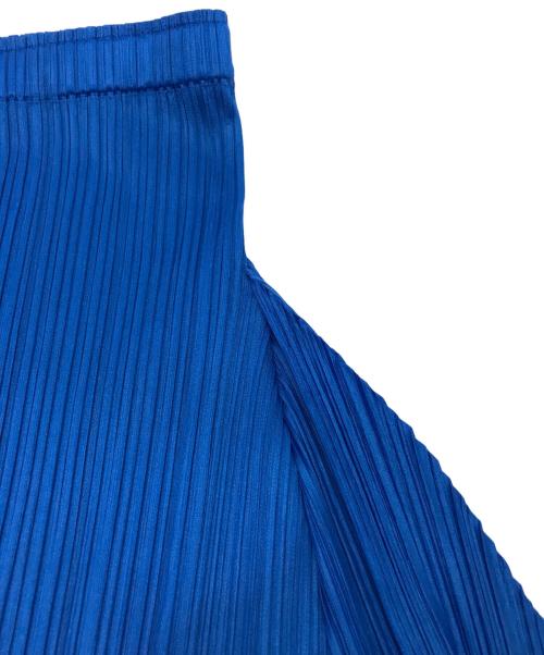 PLEATS PLEASE（プリーツプリーズ）PLEATS PLEASE (プリーツプリーズ) EFFICIENT SQUAREスカート ブルー サイズ:3の古着・服飾アイテム