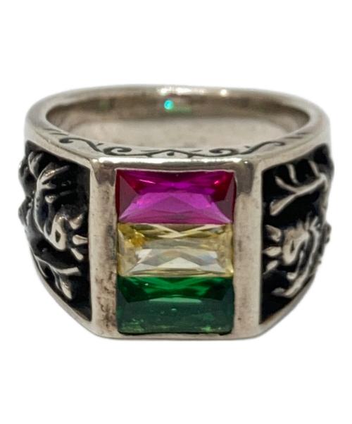 リング（リング）リング (リング) ラスタカラーリング マルチカラー サイズ:-の古着・服飾アイテム