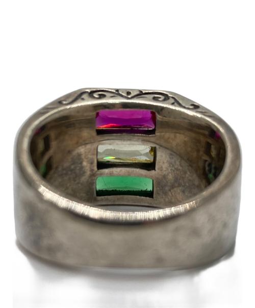 リング（リング）リング (リング) ラスタカラーリング マルチカラー サイズ:-の古着・服飾アイテム