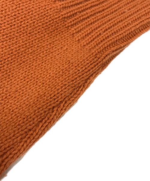 GALERIE VIE（ギャルリーヴィー）GALERIE VIE (ギャルリーヴィー) ファインウールハイネックプルオーバー オレンジ サイズ:Sの古着・服飾アイテム