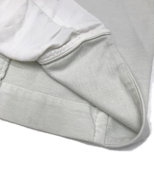 ROQUE ILARIA NISTRI（ロッケイラリア二ストリ）ROQUE ILARIA NISTRI (ロッケイラリア二ストリ) 変形ジャケット ホワイト サイズ:S 未使用品の古着・服飾アイテム