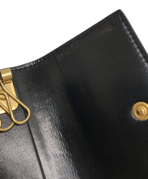 Saint Laurent Paris（サンローランパリ）Saint Laurent Paris (サンローランパリ) キーケース ブラックの古着・服飾アイテム