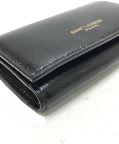 Saint Laurent Paris（サンローランパリ）Saint Laurent Paris (サンローランパリ) キーケース ブラックの古着・服飾アイテム