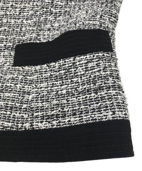 Leilian（レリアン）Leilian (レリアン) ツイードジャケット グレー サイズ:13の古着・服飾アイテム