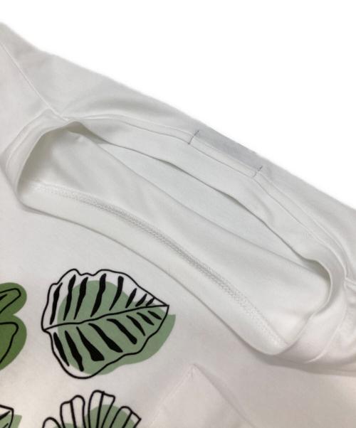 Aquascutum（アクアスキュータム）Aquascutum (アクアスキュータム) Tシャツ ホワイト サイズ:Lの古着・服飾アイテム