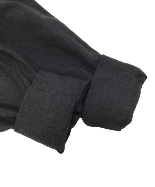 WILD LIFE TAILOR Adam et ROPE（ワイルドライフテーラーアダム エ ロペ）WILD LIFE TAILOR Adam et ROPE (ワイルドライフテーラーアダム エ ロペ) オーバーサイズウールシャツ グレー サイズ:Lの古着・服飾アイテム