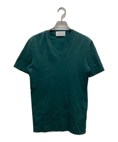 Maison Margiela（メゾンマルジェラ）Maison Margiela (メゾンマルジェラ) 変形カットソー グリーン サイズ:46の古着・服飾アイテム