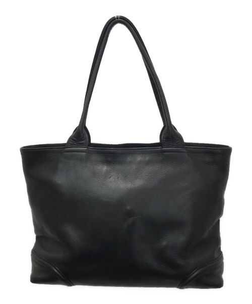 FIVEWOODS（ファイブウッズ）FIVEWOODS (ファイブウッズ) プラトウ レザートートM ブラックの古着・服飾アイテム