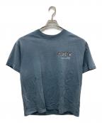 HIDDEN NYヒドゥンニューヨーク）の古着「Eroded H Logo T」｜ブルー