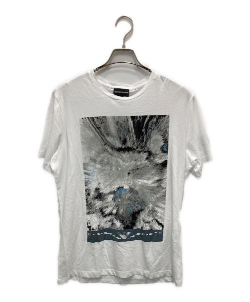 EMPORIO ARMANI（エンポリオ アルマーニ）EMPORIO ARMANI (エンポリオアルマーニ) Tシャツ ホワイト サイズ:Lの古着・服飾アイテム