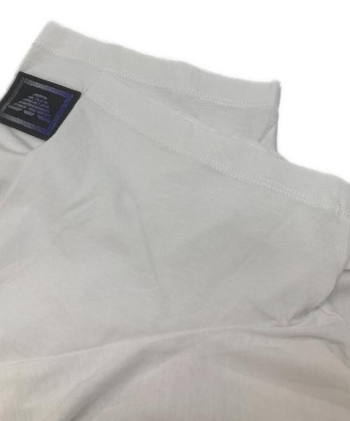 EMPORIO ARMANI（エンポリオ アルマーニ）EMPORIO ARMANI (エンポリオアルマーニ) Tシャツ ホワイト サイズ:Lの古着・服飾アイテム