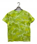 VALENTINOヴァレンティノ）の古着「カモフラTシャツ」｜イエロー