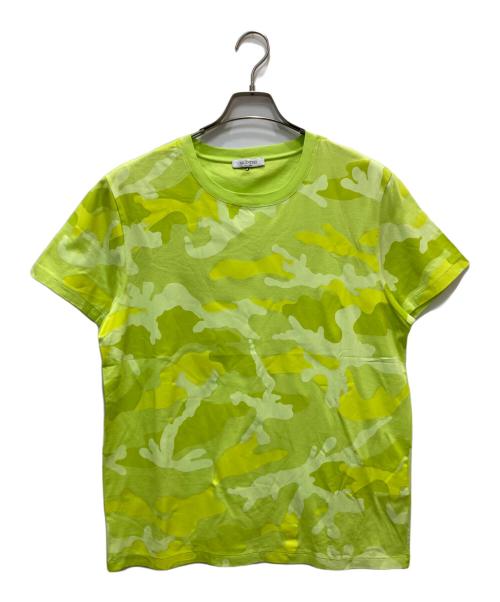 VALENTINO（ヴァレンティノ）VALENTINO (ヴァレンティノ) カモフラTシャツ イエロー サイズ:Mの古着・服飾アイテム