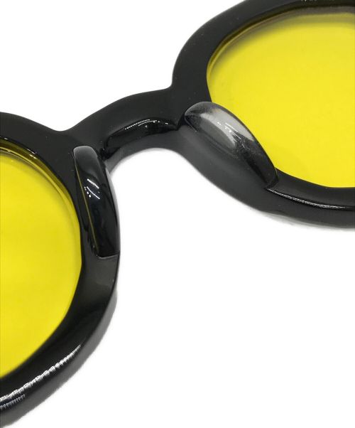 MASAHIROMARUYAMA（マサヒロマルヤマ）MASAHIROMARUYAMA (マサヒロマルヤマ) サングラス ブラック×イエロー サイズ:42□27-145の古着・服飾アイテム