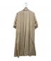 mizuiro-ind (ミズイロインド) シャツワンピース ベージュ サイズ:不明(実寸参照)：4000円